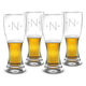 Monogrammed 20 oz. Pilsner Glass Set of 4 Image 4 of 9